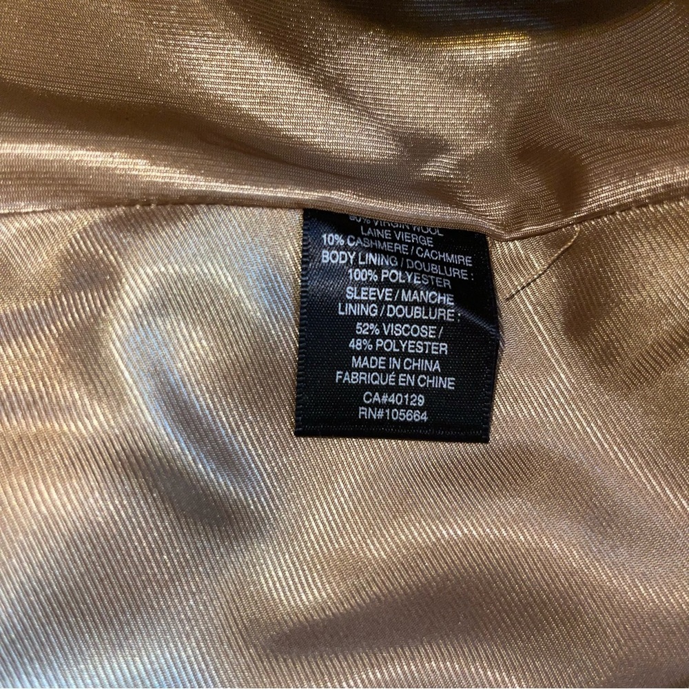 L.A.M.B. Tan Trench Coat - Picture 13 of 15